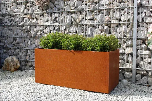 Pflanzkübel - Ryan, 30x60x30cm, von aplanta, in Braun