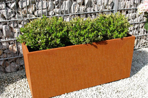 Pflanzkübel - Ryan, 30x60x30cm, von aplanta, in Braun