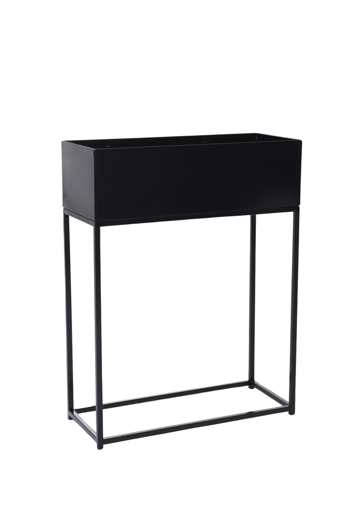 Pflanzkonsole - Circo, 78x60x25cm, Pflanzkübel von aplanta, in Schwarz