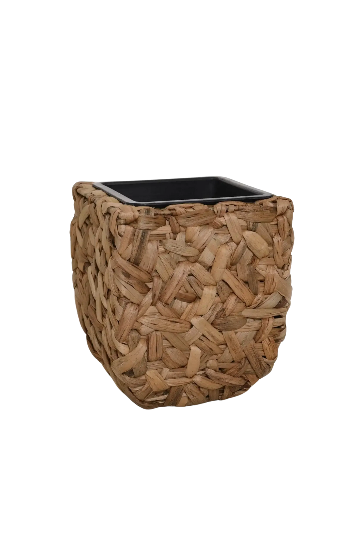 Pflanzkübel - Amar, 25x25x30cm, von aplanta, in Natur, für drinnen