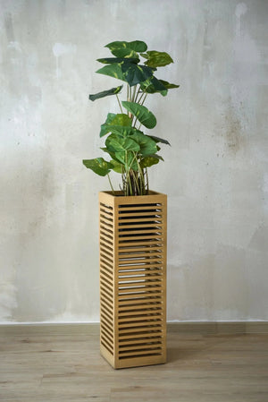 Pflanzkübel - Kolo, 77x25x25cm, von aplanta, für drinnen