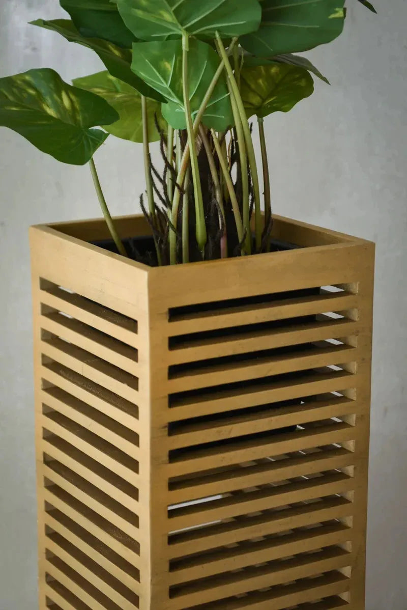 Pflanzkübel - Kolo, 77x25x25cm, von aplanta, für drinnen