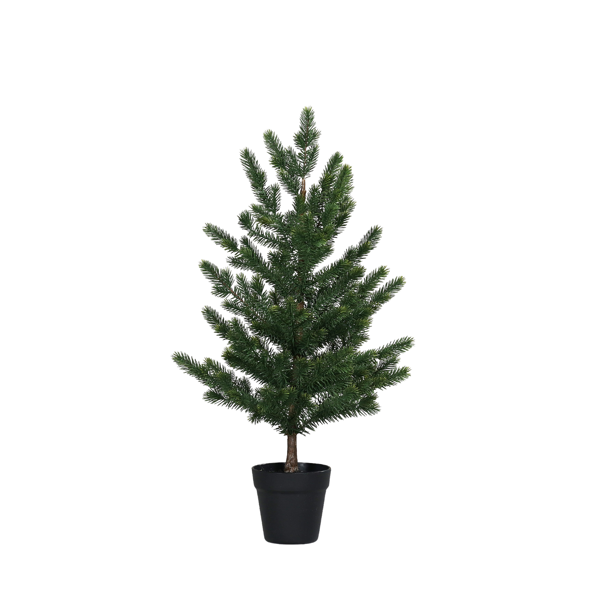 Künstlicher Weihnachtsbaum - Tina, 75 cm, Kunstbaum von aplanta, in Grün, für drinnen