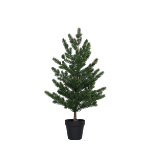 Künstlicher Weihnachtsbaum - Tina, 75 cm, Kunstbaum von aplanta, in Grün, für drinnen