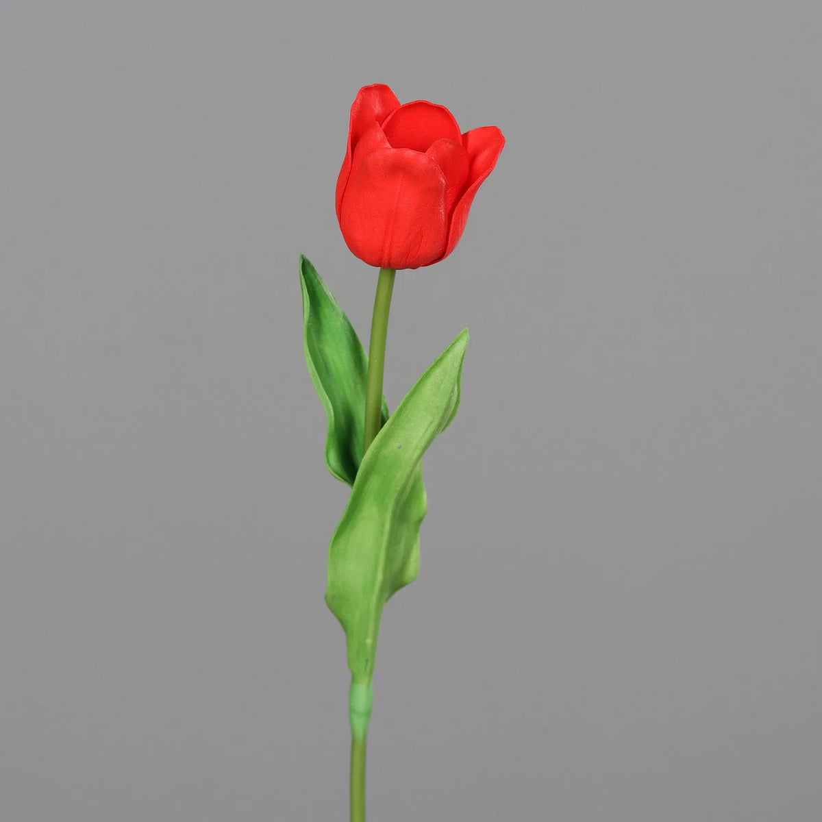 Künstliche Tulpe - Merry, 60 cm, Kunstblume von aplanta, Real Touch, in Rot, für drinnen & draußen
