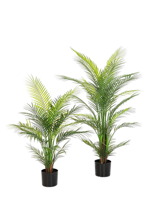 Künstliche Areca Palme - Lotus, 120 cm, Kunstbaum von aplanta, UV-beständig, in Grün, für draußen