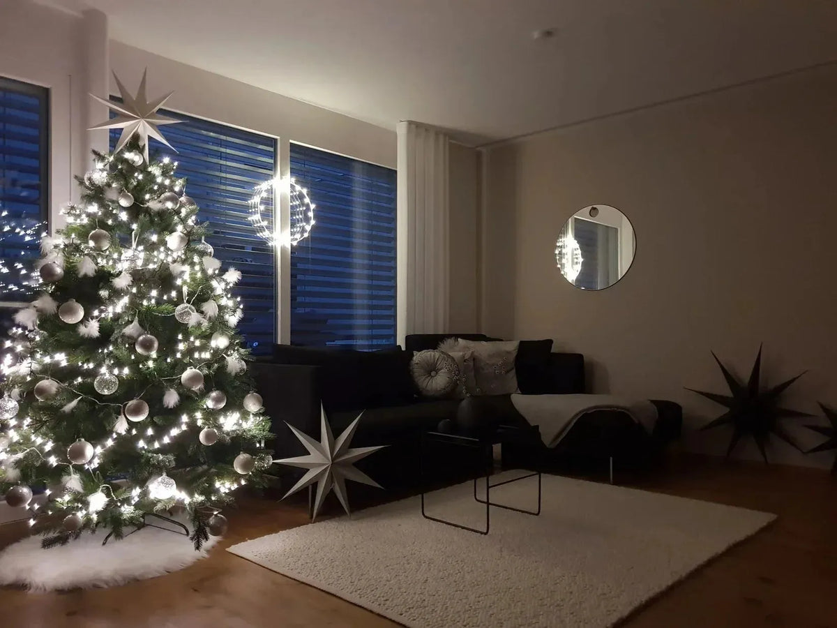 Künstlicher Weihnachtsbaum - Gabriel, 180 cm, Kunstbaum von aplanta, in Grün, für drinnen