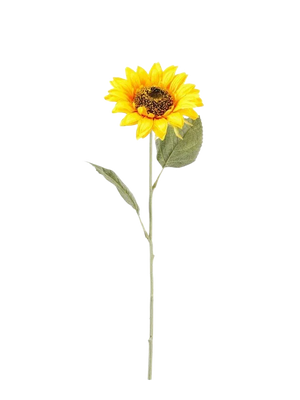Künstliche Sonnenblume - Sunny, 62 cm, Kunstblume von aplanta, in Gelb, für drinnen