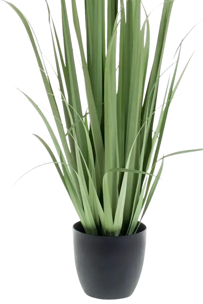 Künstliches Yucca Gras - Iva, 120 cm, Kunstpflanze von aplanta, in Grün, für drinnen