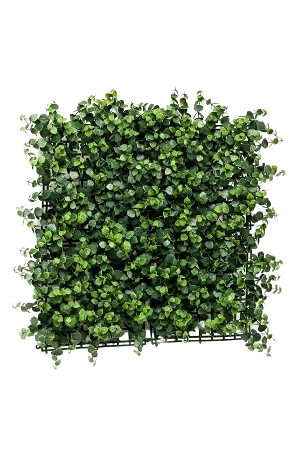 Künstliche Eucalyptus Matte - Nils, 5 cm, Kunstpflanze von aplanta, UV-beständig, in Natur, für draußen