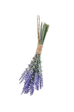 Künstlicher Lavendel Bund - Octan, 24 cm, Kunstpflanze von aplanta, in Natur, für drinnen