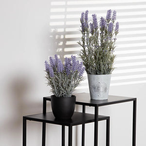 Künstlicher Lavendel - Darbas, 45 cm, Kunstpflanze von aplanta, in Lila, für drinnen