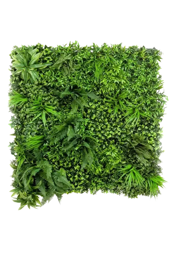 Künstliche Wald Matte - Rosalie, 10 cm, Kunstpflanze von aplanta, UV-beständig, in Natur, für draußen