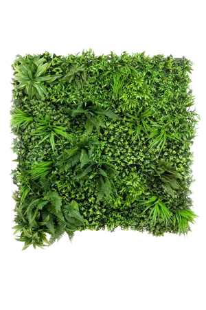 Künstliche Wald Matte - Rosalie, 10 cm, Kunstpflanze von aplanta, UV-beständig, in Natur, für draußen