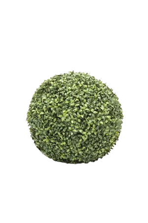 Künstlicher Buchsbaum Ball - Lothar, UV-beständig, 40 cm, Kunstbaum von aplanta, in Natur, für drinnen