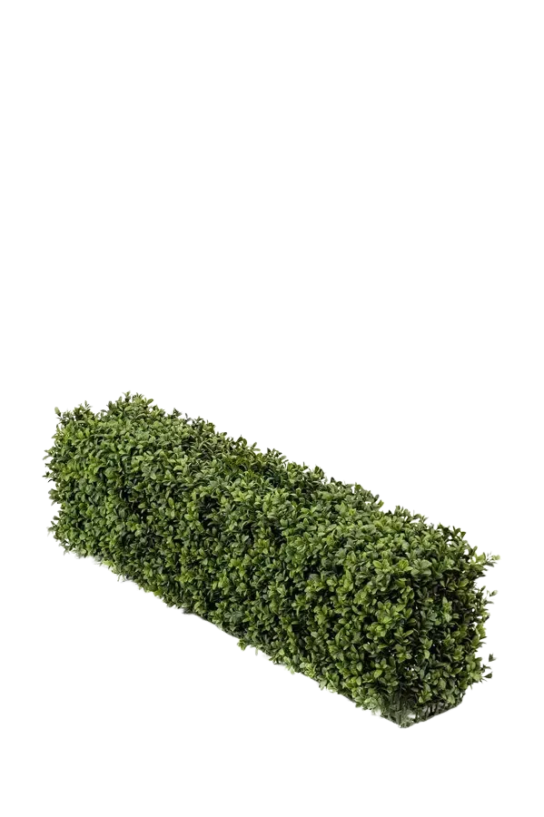 Künstliche Buchsbaumhecke - Jannis, 25 cm, Kunstbaum von aplanta, UV-beständig, in Natur, für draußen