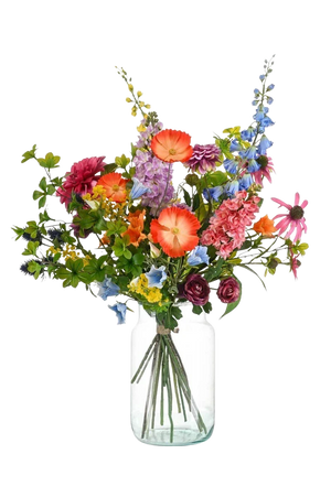 Künstlicher Blumenstrauß, 90 cm, Kunstblume von aplanta, Kaurus, in Natur, für drinnen
