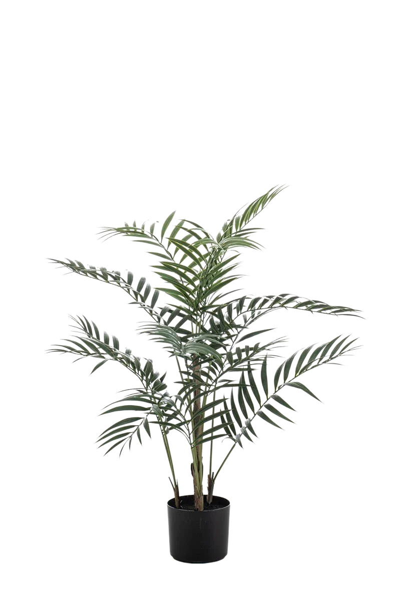 Künstliche Palme - Denver, 90 cm, Kunstbaum von aplanta, UV-beständig, in Grün, für draußen