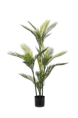 Künstliche Palme - Plutos, 120 cm, Kunstbaum von aplanta, UV-beständig, in Grün, für draußen