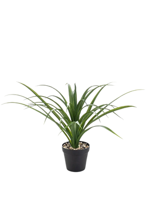 Künstliche Yucca - Basti, 35 cm, Kunstbaum von aplanta, UV-beständig, in Grün, für draußen
