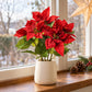 Künstlicher Weihnachtsstern – Neva | 42 cm