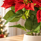 Künstlicher Weihnachtsstern – Neva | 42 cm