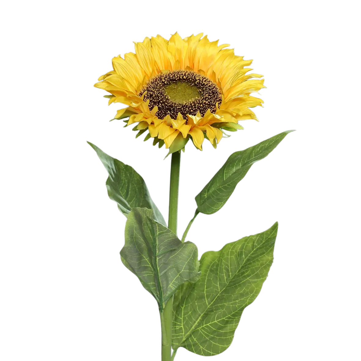 Künstliche Sonnenblume - Ilkay, 78 cm, Kunstblume von aplanta, Real Touch, in Gelb, für drinnen