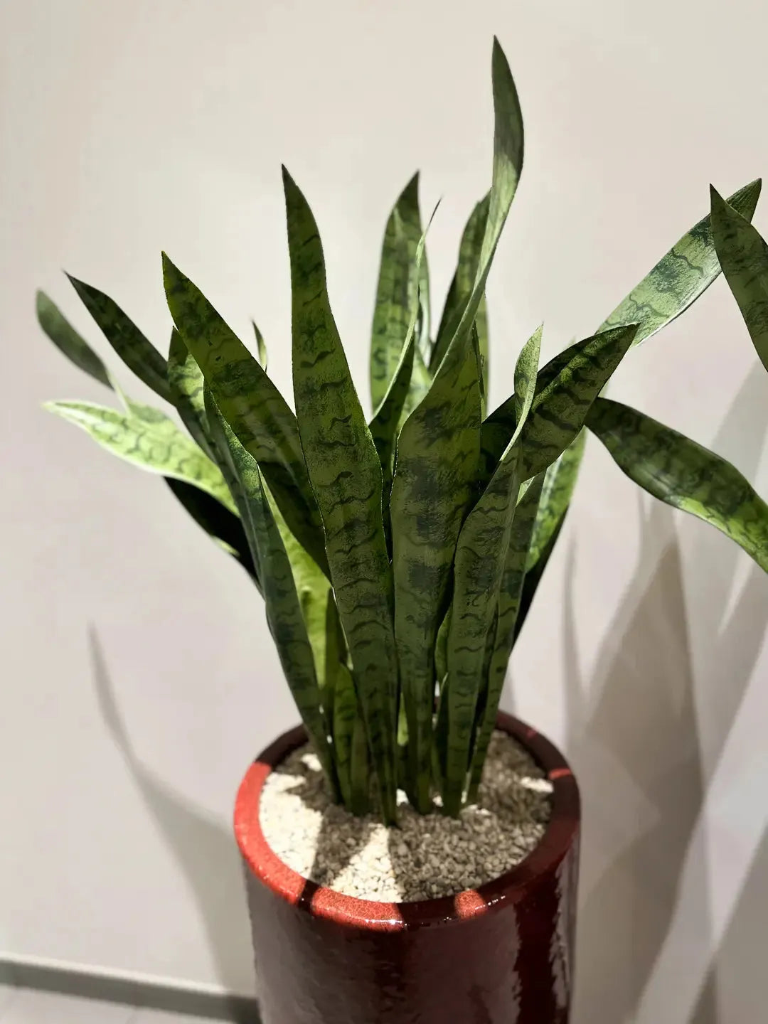 Künstlicher Bogenhanf - Luis, 80 cm, Kunstpflanze von aplanta, in Natur, für drinnen