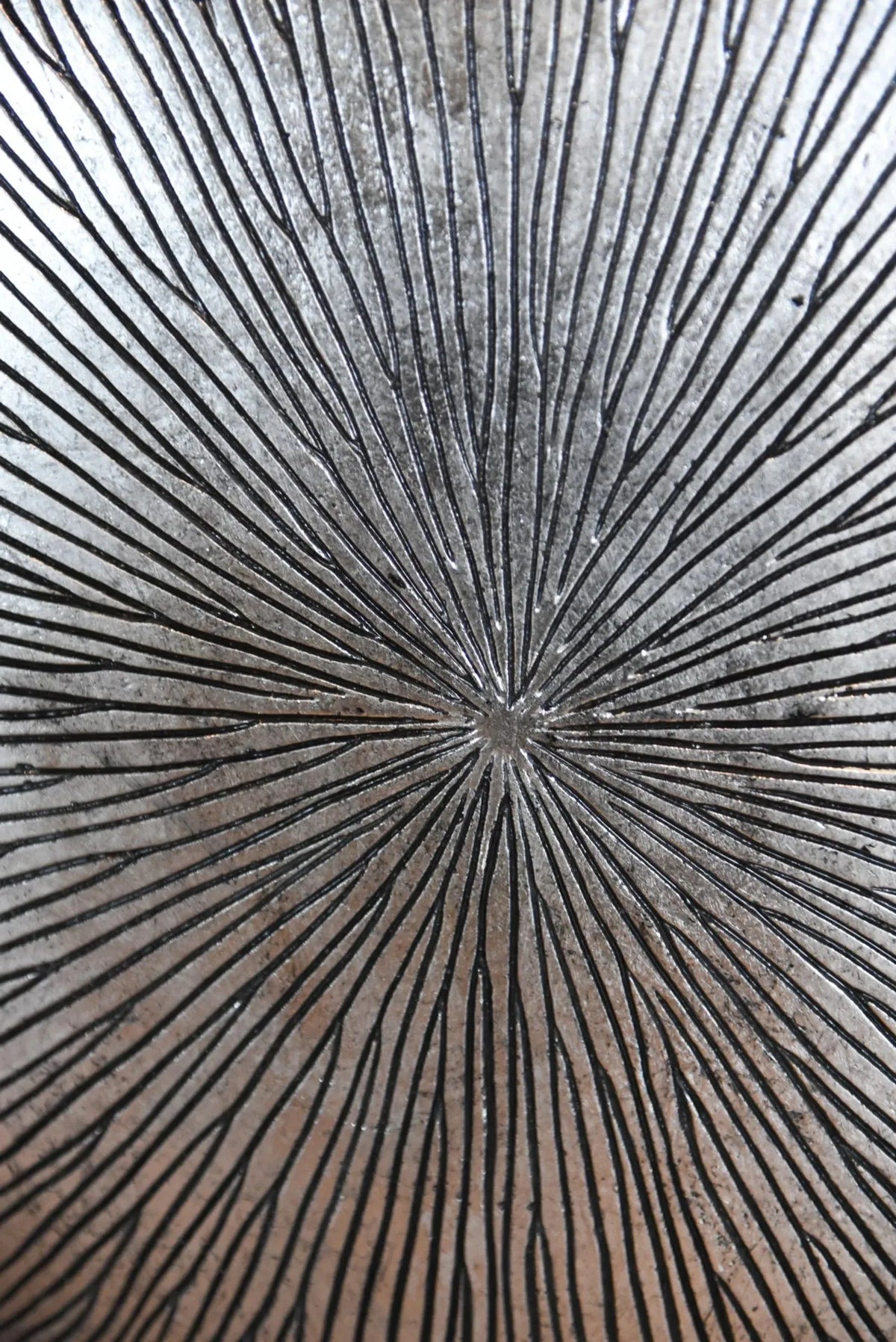 Bodenvase - Hailey, Pflanzkübel von aplanta, Schwarz, in Silber