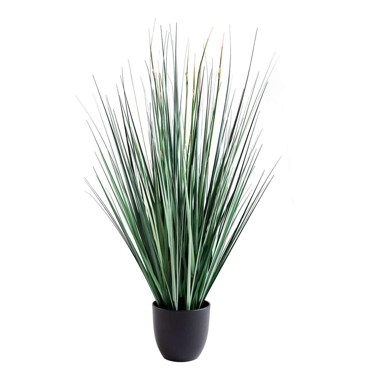 Künstliches Gras - Odalinde, 90 cm, Kunstpflanze von aplanta, in Grün, für drinnen