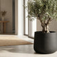 Pflanztopf Kiesel schwarz | 44X37