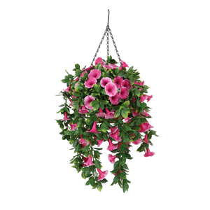 Künstliche Pentunien Ampel - Isa | 33 cm