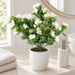 Künstliche Steck-Bougainvillea - Elly | 50 cm weiß