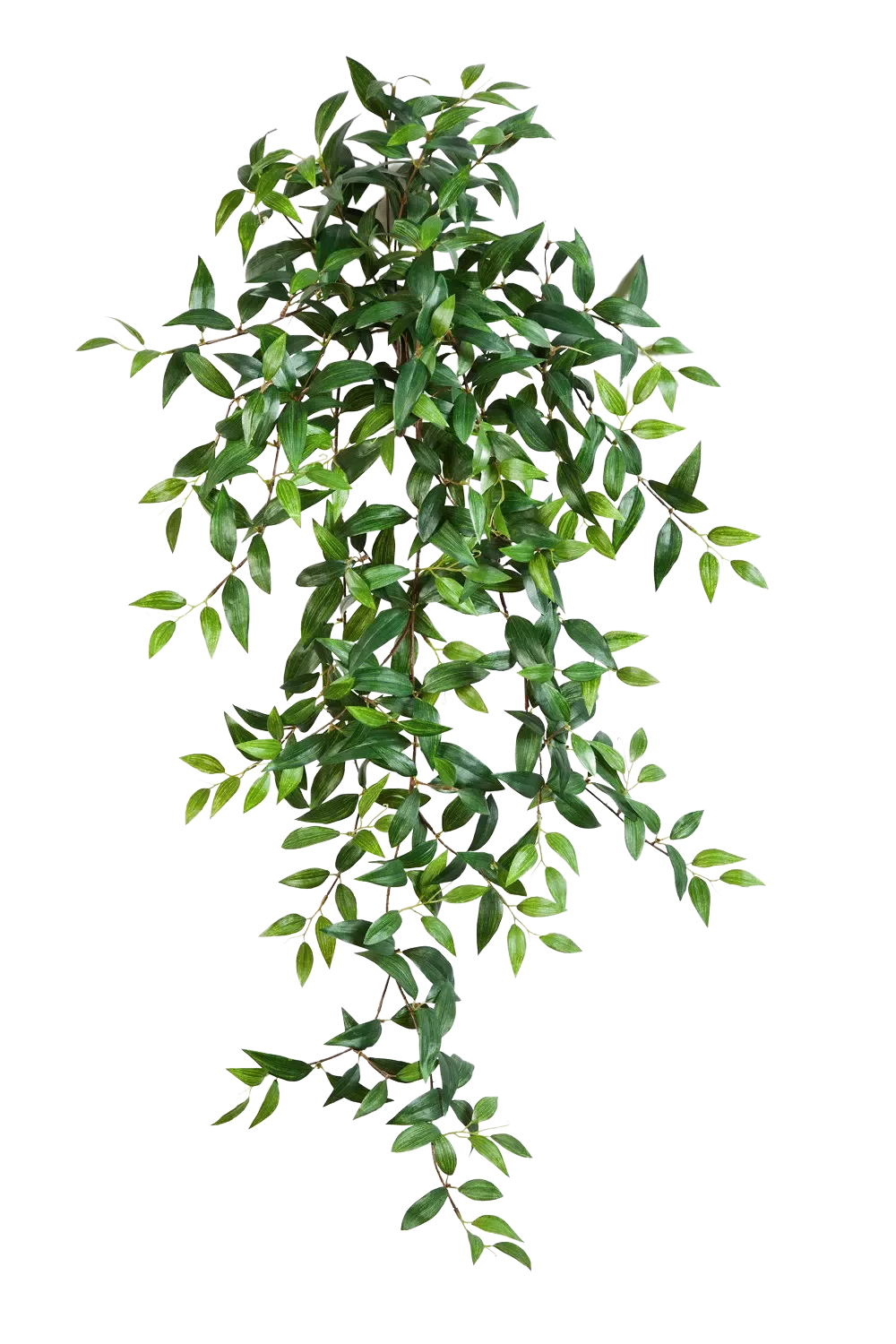 Künstliche Dreimasterblume - Amy, 105 cm, Kunstpflanze von aplanta, Steckpflanze, in Natur, für drinnen