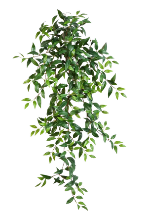 Künstliche Dreimasterblume - Amy, 105 cm, Kunstpflanze von aplanta, Steckpflanze, in Natur, für drinnen