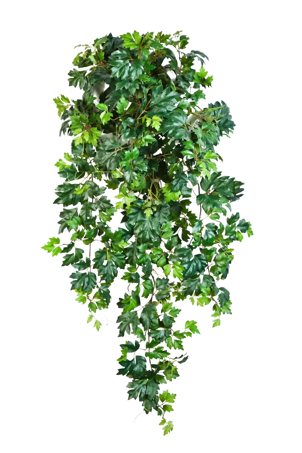 Künstliche Hänge-Weinrebe - Artur, 90 cm, Kunstpflanze von aplanta, Steckpflanze, in Natur, für drinnen