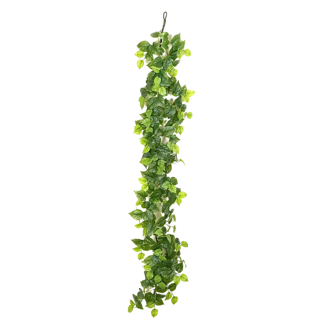Künstliche Monstera Girlande - Beatrice, 180 cm, Kunstpflanze von aplanta, Steckpflanze, in Natur, für drinnen