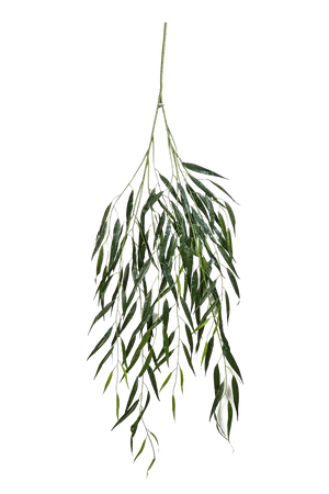 Künstlicher Weide Zweig - Bastian, 134 cm, Kunstpflanze von aplanta, Steckpflanze, in Natur, für drinnen