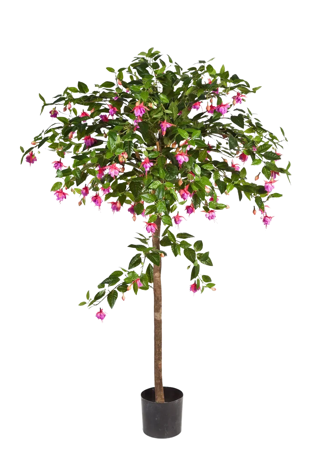 Künstliche Fuchsie - Regina, 140 cm, Kunstbaum von aplanta, in Rot, für drinnen