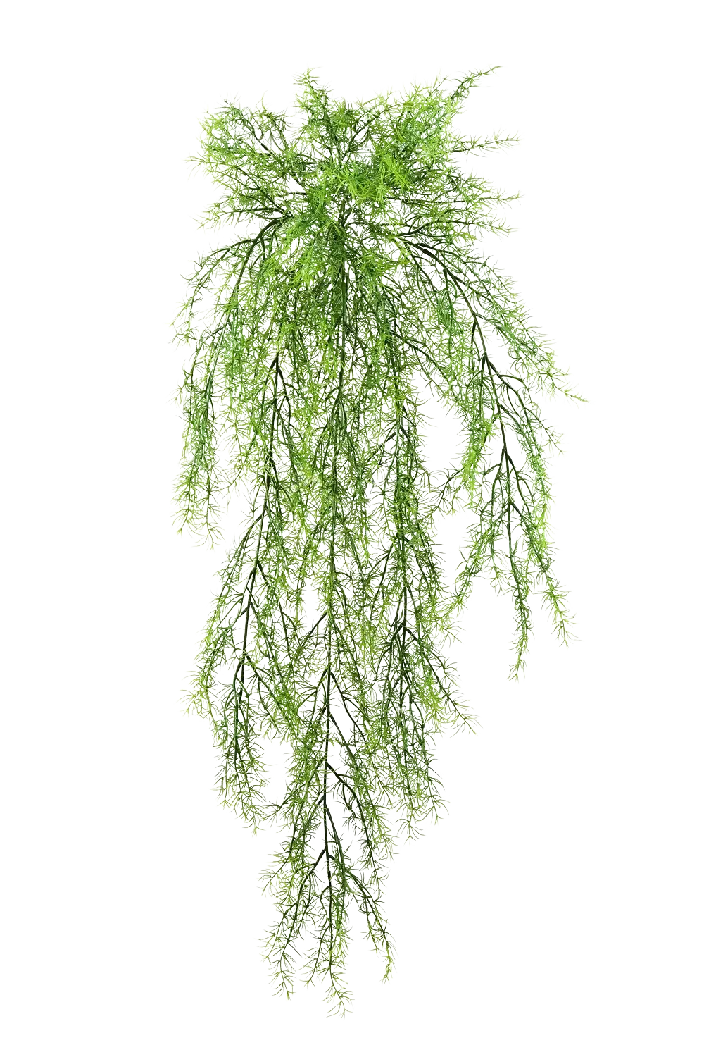 Künstlicher Hängebusch - Milan, 75 cm, Kunstpflanze von aplanta, in Natur, für drinnen