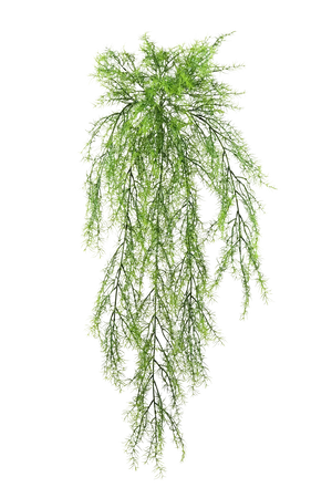 Künstlicher Hängebusch - Milan, 75 cm, Kunstpflanze von aplanta, in Natur, für drinnen