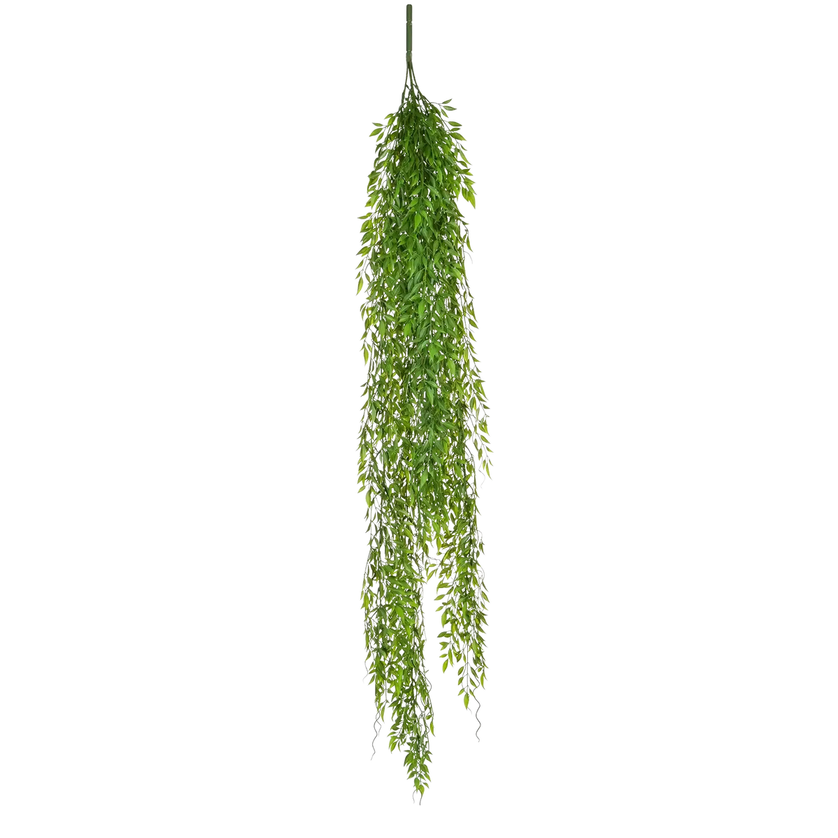 Künstliche Weide - Volker, 125 cm, Kunstbaum von aplanta, feuerhemmend, B1-zertifiziert, Steckpflanze, in Grün, für drinnen