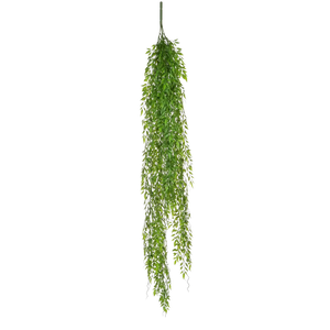 Künstliche Weide - Volker, 125 cm, Kunstbaum von aplanta, feuerhemmend, B1-zertifiziert, Steckpflanze, in Grün, für drinnen