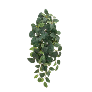 Künstliche Hänge-Fittonia - Tamara, 70 cm, Kunstpflanze von aplanta, feuerhemmend, in Grün, für drinnen