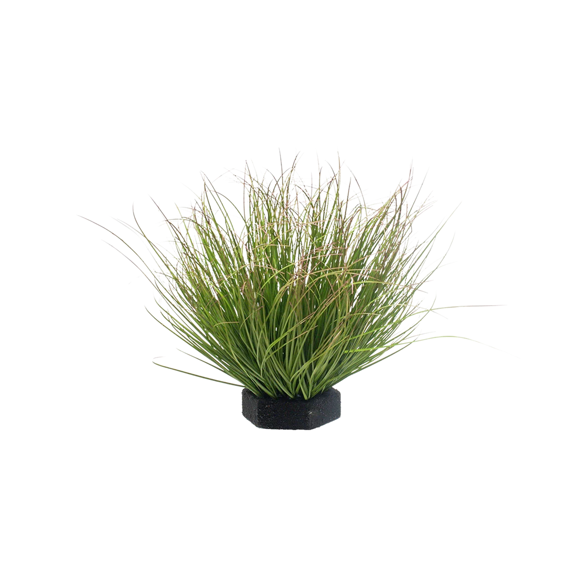 Künstliches Gras - Luzer, 35 cm, Kunstpflanze von aplanta, feuerhemmend, in Grün, für drinnen