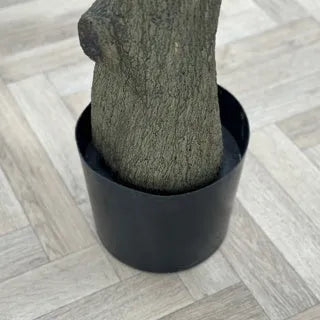 Künstlicher Olivenbaum - Annemarie, 230 cm, Kunstbaum von aplanta, feuerhemmend, in Grün, für drinnen