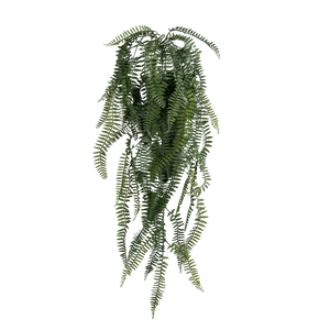 Künstlicher Hänge-Wurmfarn - Elanie, 86 cm, Kunstpflanze von aplanta, Steckpflanze, in Natur, für drinnen