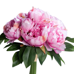 Künstliche Pfingstrose - Franzi, 30 cm, Kunstblume von aplanta, in Rosa, für drinnen