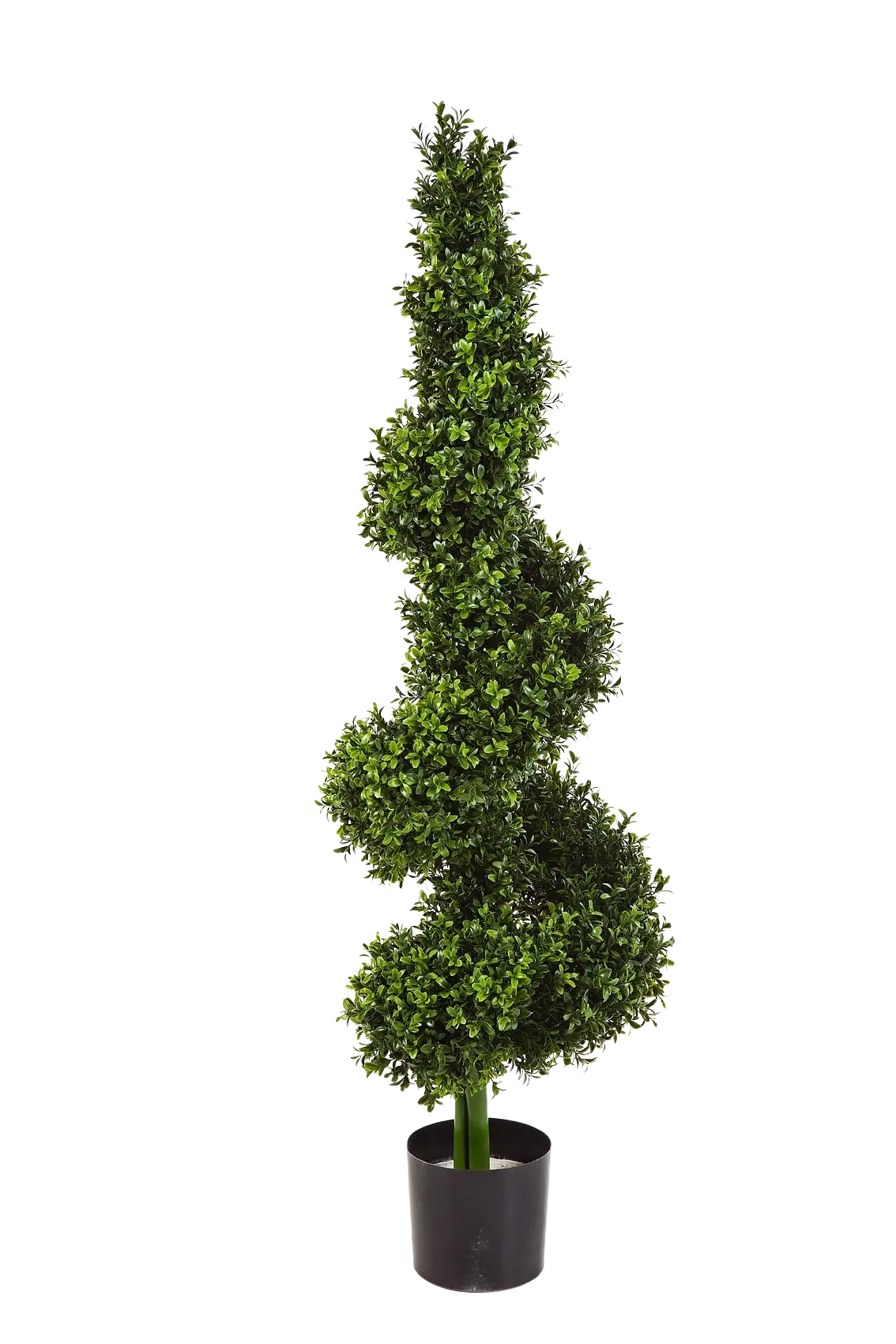 Künstliche Buchsbaum - Selina, 135 cm, Kunstbaum von aplanta, in Natur, für drinnen